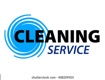 Dry Cleaning Service Logo Template Stock Vector (Royalty Free ...