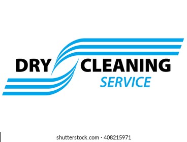 Dry Cleaning Service Logo Template