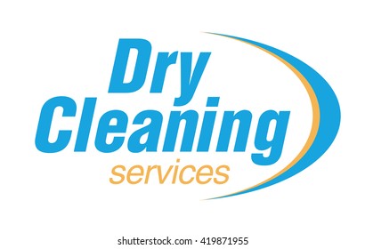 Dry Cleaning Service Logo Template