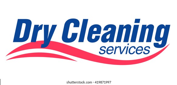 Dry Cleaning Service Logo Template