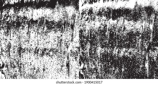 Dry coconut shell texture vector black and white mottled dots