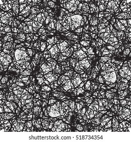 Dry Cracked Scrawl Overlay Vector Texture For Your Design. EPS10 