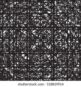 Dry Cracked Scrawl Overlay Vector Texture For Your Design. EPS10 