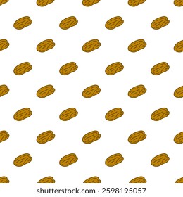 Dry dates pattern background. doodle dates pattern background. dates fruit illustration for packaging.