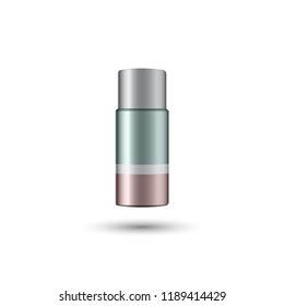 Dry deodorant antiperspirant stick., vector illustration