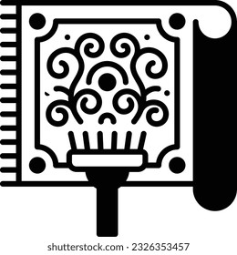 Dry foam carpet cleaning concept, carpet beater or carpetbeater vector icon design, Housekeeping symbol, Office caretaker sign, porter or cleanser equipment stock illustration