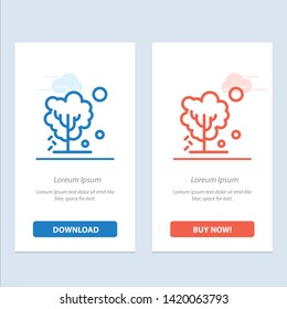 Dry, Global, Soil, Tree. Warming  Blue and Red Download and Buy Now web Widget Card Template