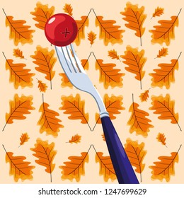 dry leaves design