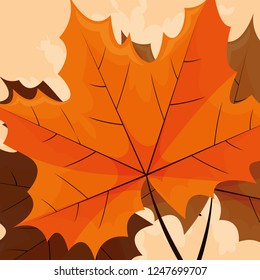 dry leaves design