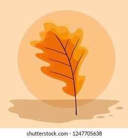 dry leaves design