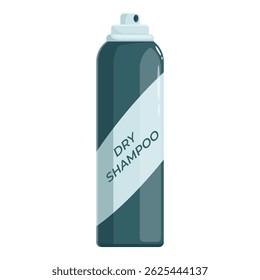 Dry shampoo spray bottle ensuring convenient and waterless hair cleansing, perfect for busy individuals or time saving needs