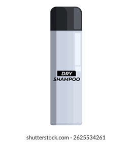 Dry shampoo spray bottle offering a convenient solution for refreshing hair without water, perfect for busy lifestyles