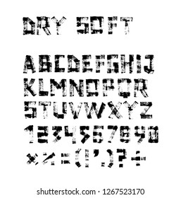 dry soft font