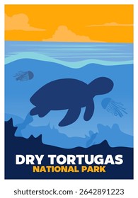 dry tortugas national park with beautiful views