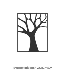 dry tree badge logo rocky 