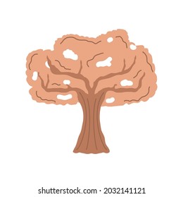 icono de bosque seco aislado