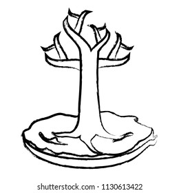 dry tree icon