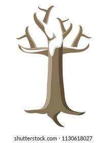 dry tree icon