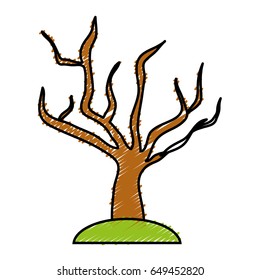 dry tree icon