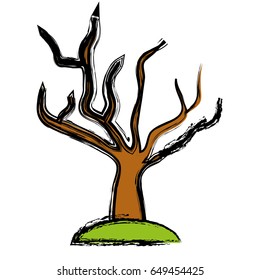 dry tree icon