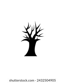 dry tree icon, vector best flat icon.