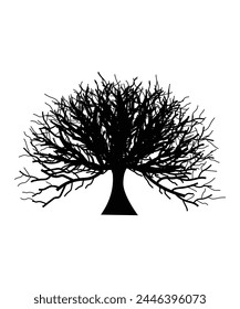 dry tree icon, vector best flat icon.