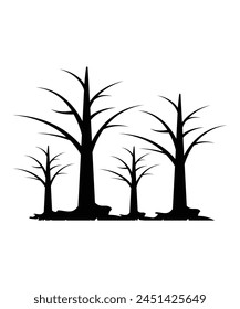 dry tree icon, vector best flat icon.