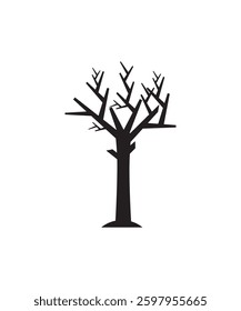dry tree icon, vector best flat icon.