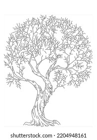 Dry Tree vector png file