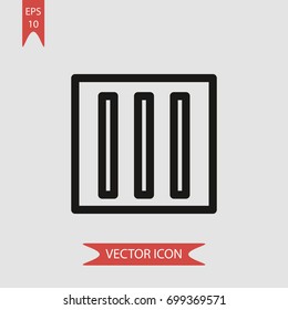 Dry vector icon illustration symbol