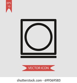 Dry vector icon illustration symbol