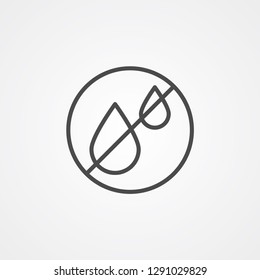 Dry vector icon sign symbol