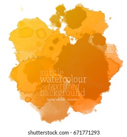 dry watercolor stains