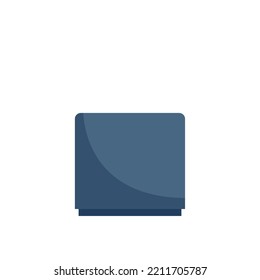 Dryer clothes hanger icon. Flat illustration of Dryer clothes hanger vector icon isolated on white background