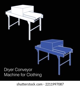 Dryer Conveyor Machine (Curing Table) for Clothing Printing