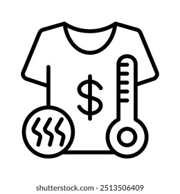 Dryer Icon Element For Design