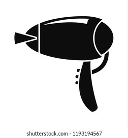 Dryer icon. Simple illustration of dryer vector icon for web design isolated on white background