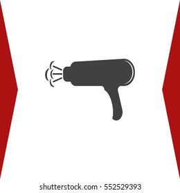 Dryer Icon Vector flat design style