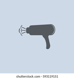 Dryer Icon Vector flat design style