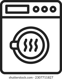 Dryer icon vector image. Suitable for mobile application web application and print media.