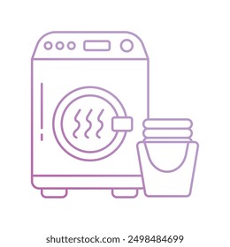 dryer icon with white background vector stock illustration