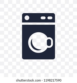Dryer transparent icon. Dryer symbol design from Hygiene collection. Simple element vector illustration on transparent background.