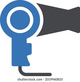 ilustración vectorial secadora aislada en un fondo transparente. Iconos vectoriales de arrastre para gráficos de concepto o web.