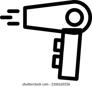 Dryer Vector illustration on a transparent background.Premium quality symmbols.Stroke vector icon for concept and graphic design. 