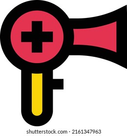 Ilustración vectorial secadora en un fondo transparente.Símbolos de calidad premium.Iconos vectoriales de trazo para el concepto y el diseño gráfico.