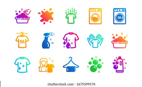 Dryer Washing Machine Dirt Shirt Laundry Stock Vector (Royalty Free ...