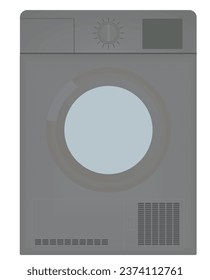Drying  machine isolated. vector illustration