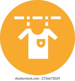 Design-Illustration zum Trocknen von Vektorsymbol