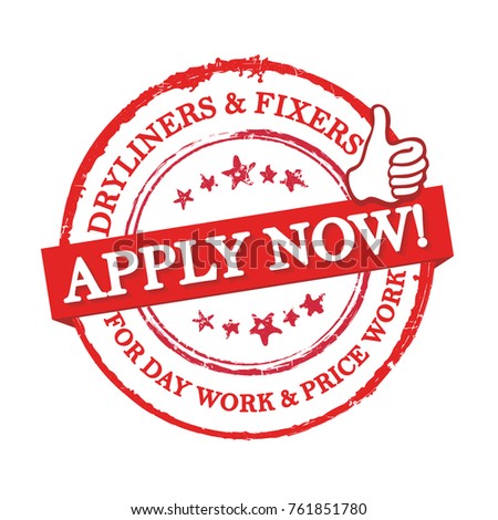 Dryliners and fixers needed for day work and price work, stamp for print designed for recruitment agencies / human resources companies that are looking for construction / building workers