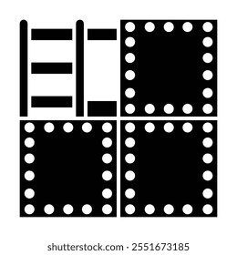 Drywall icon vector on white background